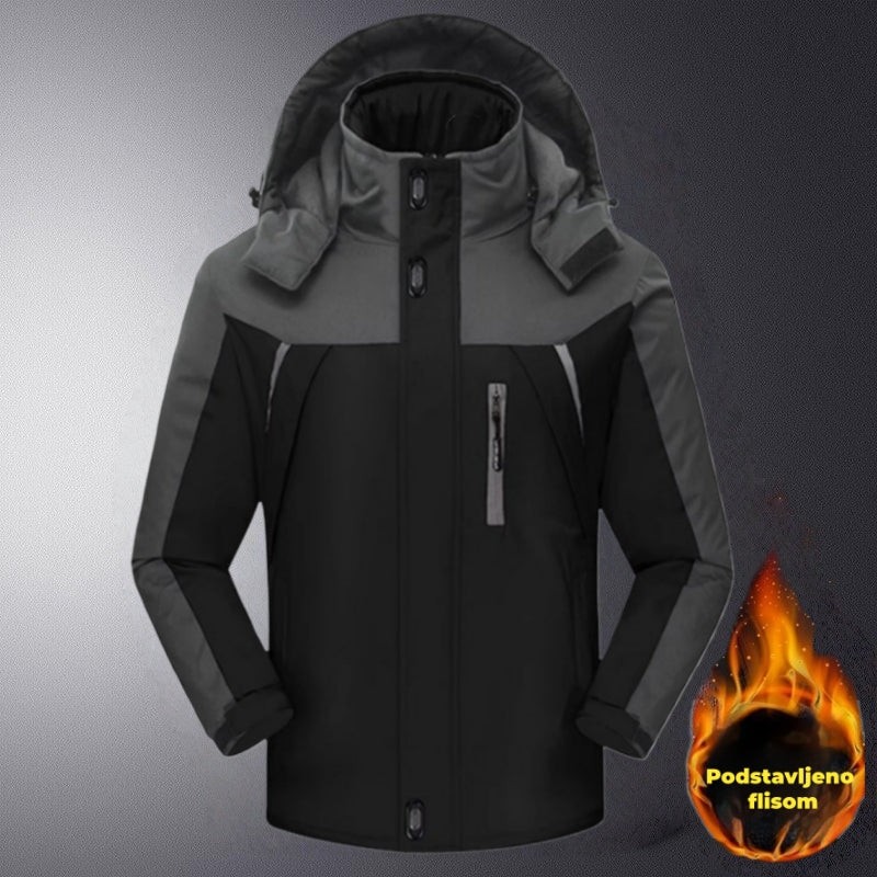 ❄️ Zimski hit prodaje【L–6XL】🧥 Muška zimska softshell jakna s toplom podstavom – vodootporna, otporna na vjetar i idealna za hladno vrijeme✨