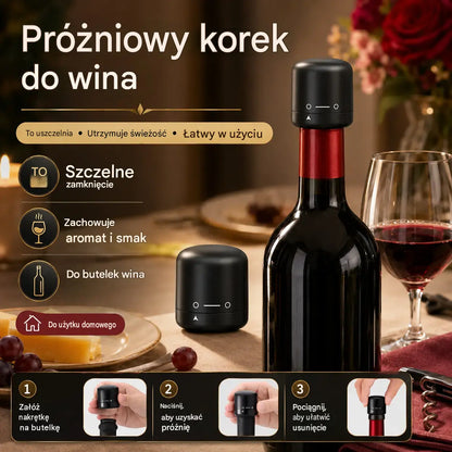 4 sztuka 89zł  ⏰🔥Oferta ograniczona czasowo! 🍾Zatyczki próżniowe do butelek wina🥳🍴