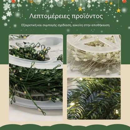 ✨✨Προσφορά τελευταίας ημέρας: Έκπτωση 49%!!✨✨Σειρά φωτιστικών τύπου «κροτίδα» με χάλκινο σύρμα
