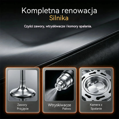 ⛽️🔥【60 kapsułek】Dodatek czyszczący do paliwa | Usuwa osady, oszczędza paliwo, poprawia moc i czyści katalizator | Kompatybilny z silnikami Diesla i benzyną 🚗✨