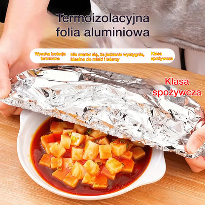📢📢 RABAT 50%!⏰【💥【50 sztuk】 ——99 zł】 Pokrywa izolacyjna z folii aluminiowej