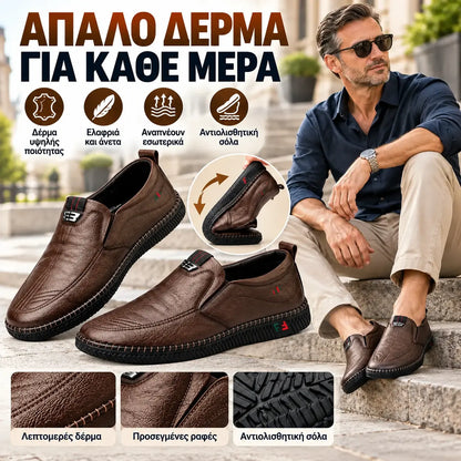 【38-44】👞 Νέα ανδρικά δερμάτινα παπούτσια – επαγγελματικά, καθημερινά, κατασκευασμένα από δέρμα