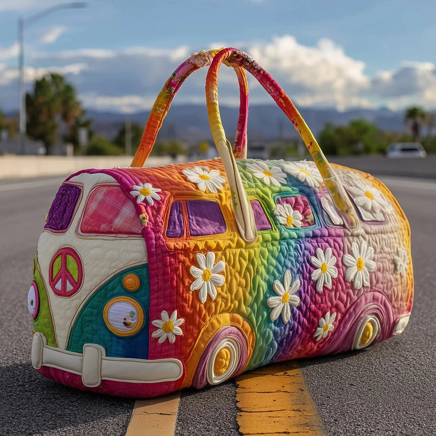 Cestovná taška Hippie Van s polstrovanou výstelkou