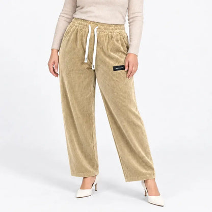 ✨【XXS-XXL】Dámské jednobarevné jarní a podzimní módní ležérní kalhoty