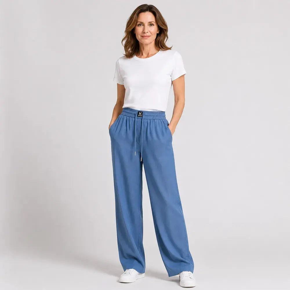 🔥👖【S-3XL】2026 nowe, wysokiej jakości, miękkie, swobodne spodnie z drapowaniem.