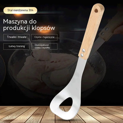 🍖 【2 sztuki】Forma do klopsików ze stali nierdzewnej 304 – idealna do przygotowywania klopsików mięsnych i rybnych, idealna do gotowania w domu 🥄