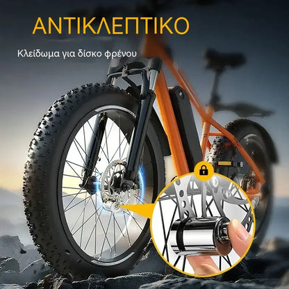 🏆 Ειδική προσφορά τελευταίας ημέρας 🔥 Αγοράστε 1, πάρτε 1 δώρο 🎁 Αντικλεπτική κλειδαριά δισκόφρενου μοτοσυκλέτας