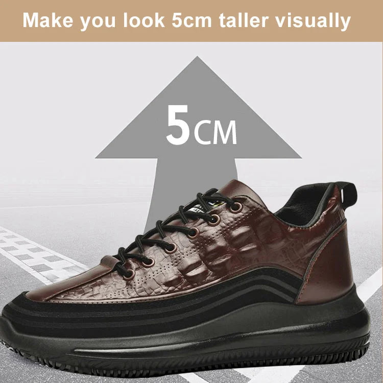 🔥【38-48】 Luxusní pánské trendy boty s tlustou podrážkou