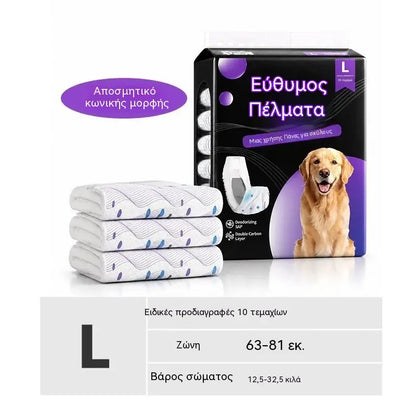 🐶💧 Πάνες μιας χρήσης για κατοικίδια: εξαιρετικά απορροφητικές, διαπνέουσες και άνετες — διατηρούν τον σκύλο ή τη γάτα σας στεγνό και χαρούμενο 🐱✨