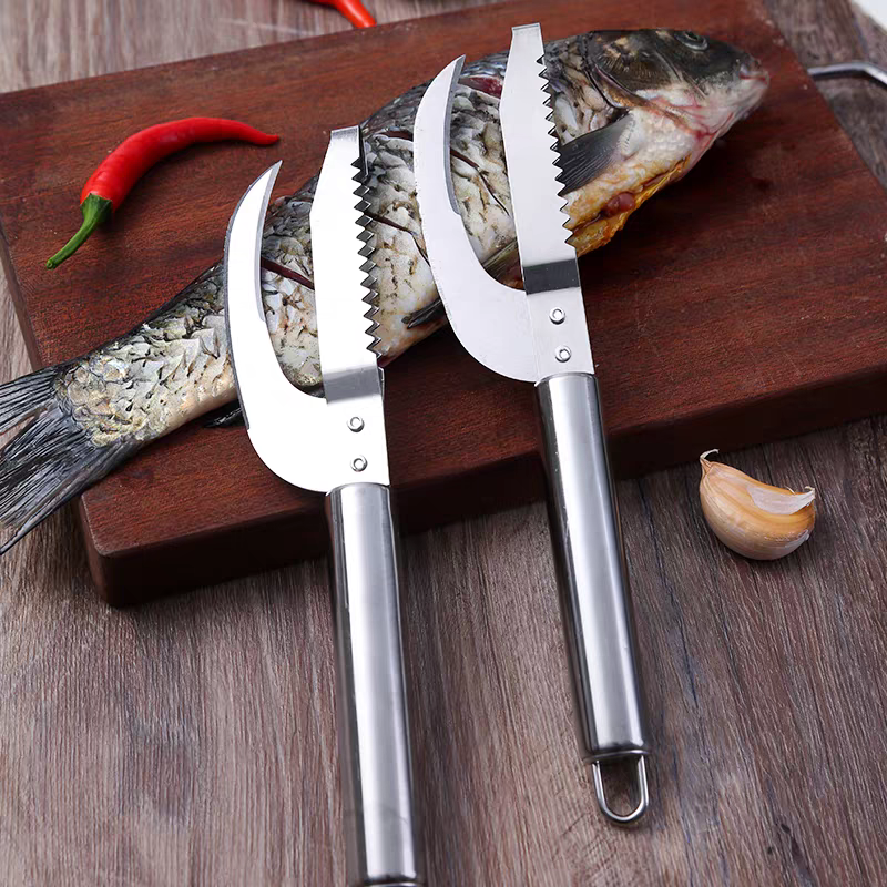 🐠💥【Kupite 1 i dobijete 1 besplatno】🐟Nož za riblje krljušti od nehrđajućeg čelika