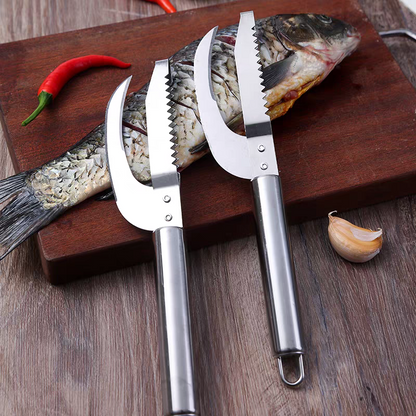 🐠💥【Kupite 1 i dobijete 1 besplatno】🐟Nož za riblje krljušti od nehrđajućeg čelika