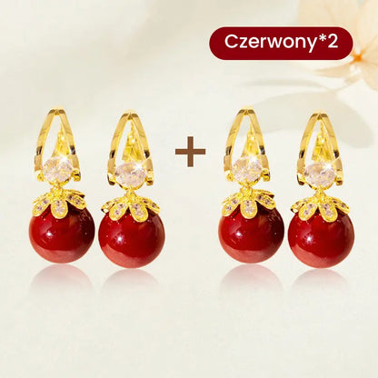 💋【Kup jeden, a drugi dostaniesz gratis】Nowe francuskie kolczyki z perłami, luksusowe srebro próby 925
