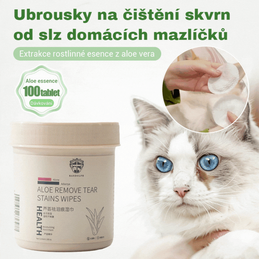🐕【Kúp 1, získaj 1 zadarmo】🐈 Čistiace obrúsky na škvrny od očí domácich zvierat – Ukladajú sĺzné škvrny, jemné a bezpečné pre citlivú pokožku, ideálne pre každodenné čistenie 🔥(2 položky)