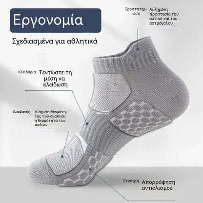 Αθλητικές κάλτσες για άνδρες και γυναίκες, με επένδυση μέχρι τη μέση της γάμπας, για όλες τις εποχές, κατάλληλες τόσο για τρέξιμο όσο και για καθημερινή χρήση.