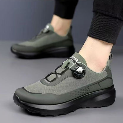 【39-45】Zapatos de senderismo al aire libre, zapatos de senderismo impermeables y transpirables, zapatos casuales para hombre