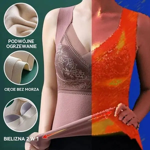 🔥【3 sztuka 119zł】❤️【L-4XL】Jesienno-zimowa bielizna z aksamitnej koronki gęsiej, piękne plecy, zbierające dodatkowe piersi, zapobiegające zwiotczeniu piersi ✅【Zalecenie lekarza】