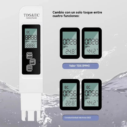 🔥Analizador digital de calidad del agua con medidor TDS