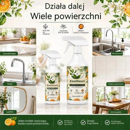🍊Silny spray odtłuszczający do kuchni – zmniejsza potrzebę szorowania, ułatwia czyszczenie