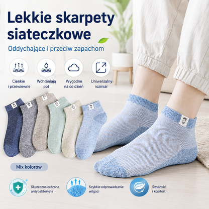 10 par za 89zł🔥⚡🧦Męskie oddychające skarpetki antybakteryjne i odporne na zapachy