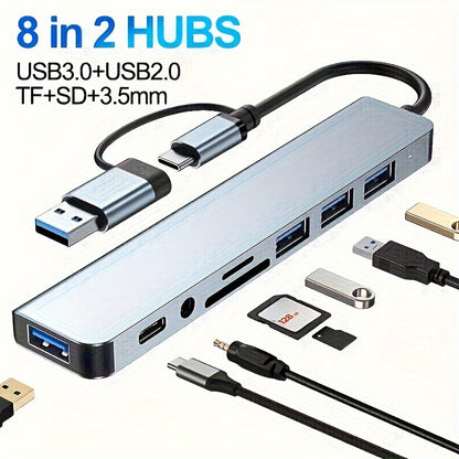 Multi-Interface Hub pre laptopy 8 v 2