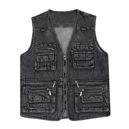 🔥Cumpărați 1 obțineți 1 gratuit【XL-7XL】Vesta Outdoor cu Multiple Buzunare – Confort și Stil Într-un Singur Produs!