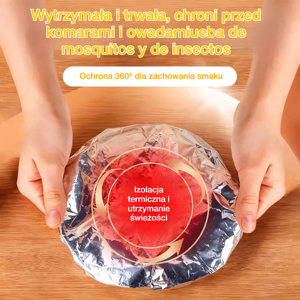 📢📢 RABAT 50%!⏰【💥【50 sztuk】 ——99 zł】 Pokrywa izolacyjna z folii aluminiowej