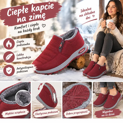 🔥 【Specjalna zniżka 50%】【35–48】 👢 Zimowe buty unisex z ocieplającym pluszowym podszyciem – ciepłe, wygodne i antypoślizgowe na chłodne dni