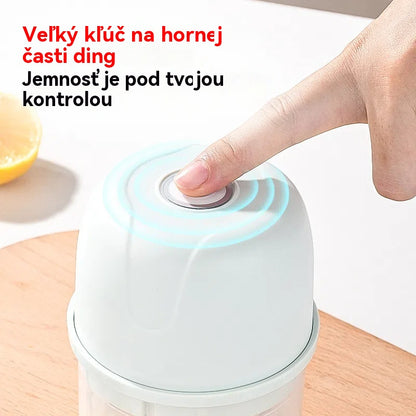 💥POSLEDNÝ DEŇ AKCIE 50 % ZĽAVA⏰VYPREDAJ VÍCE NEŽ 50 000 KUSŮ!😘Elektrický sekáč na cesnak, mini prenosný sekáč na zeleninu