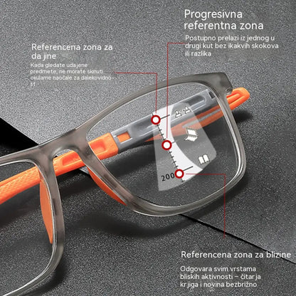 Fotokromatske, ultra lagane naočale za čitanje visoke rezolucije, posebno dizajnirane za starije osobe.