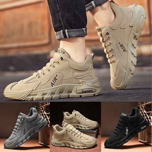 🔥(39-44) Zapatillas deportivas casuales para hombre, calzado de senderismo al aire libre, suaves y resistentes al desgaste.