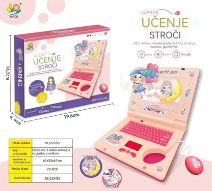 🎁 Izobraževalni računalnik za otroke | Ustvarjalno darilo za malčke 💖