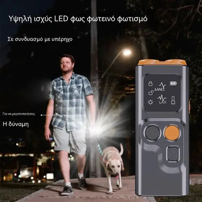 1 τεμάχιο για 33 ευρώ🌠Αθόρυβος σύντροφος: 🐶Υπερηχητική συσκευή για τον έλεγχο του γαβγίσματος του σκύλου με φως που αναβοσβήνει.