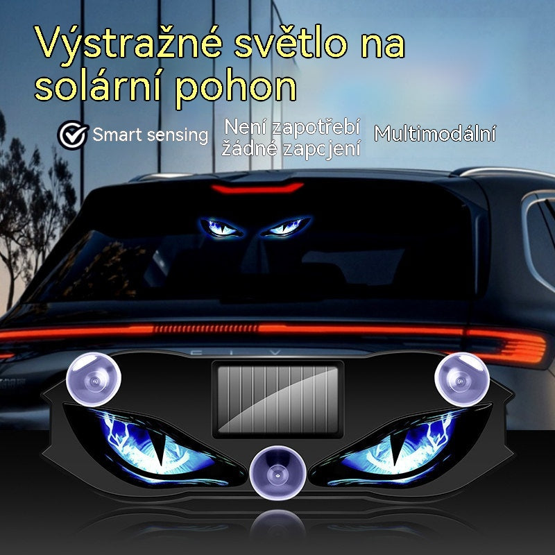 🚗👀 Solární LED výstražná světla do auta | Přitahují veškerou pozornost, zvyšují bezpečnost jízdy – bezdrátový design, automatická detekce, vysoká všestrannost ✨