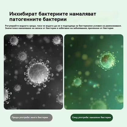 🐠【Купете 2, вземете 2 безплатно】💦Полимерните таблетки за пречистване на вода могат да премахнат хлор, водорасли, да разградят фекалиите и да пречистят мътната вода до бистра.