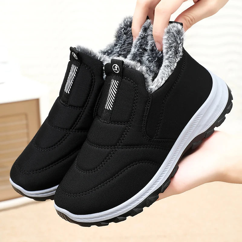 👢【Venta caliente🏆】【36-41】Zapatos de algodón grueso impermeables y antideslizantes para nieve