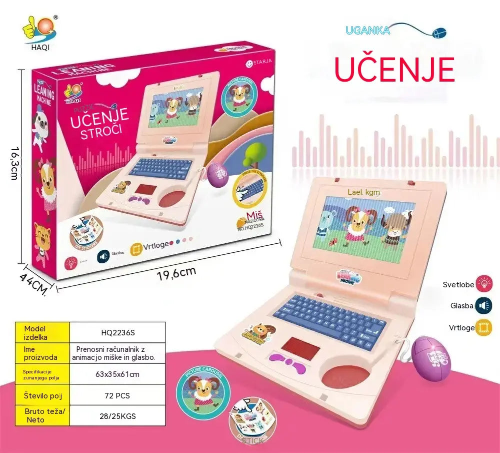 🎁 Izobraževalni računalnik za otroke | Ustvarjalno darilo za malčke 💖