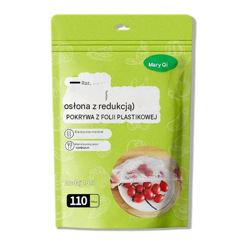 【2 opakowania po 200 sztuk——89zł 】🍽️🥗Jednorazowe folie spożywcze, zamykane torebki do przechowywania żywności z elastyczną pokrywką
