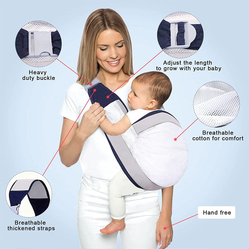 👨‍🍼【Compre 1 y obtenga 1 gratis】Portabebés portátil multifuncional, puede soportar 20 kg, adecuado para bebés de 0 a 3 años