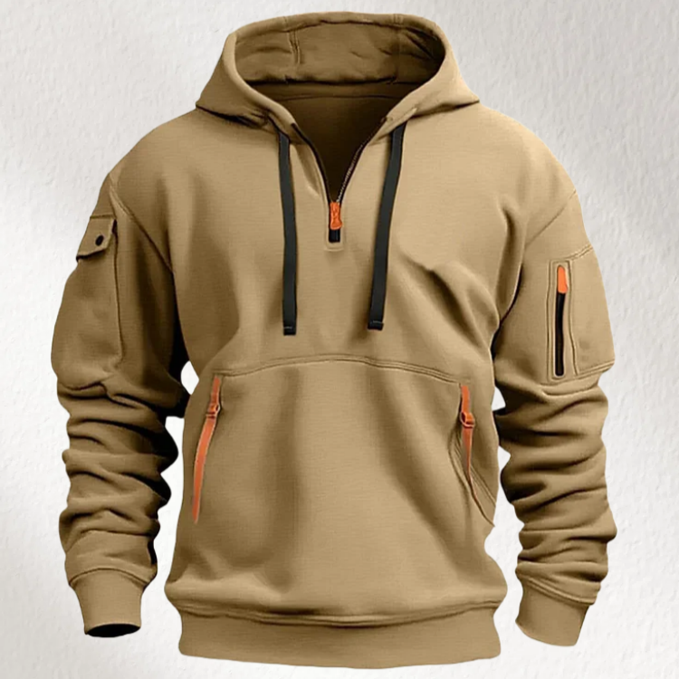 🔥💥【S-5XL】Stylová a Teplá Pánská Mikina s Kapucí – Komfort a Moderní Design pro Každodenní Pohodlí a Teplo!