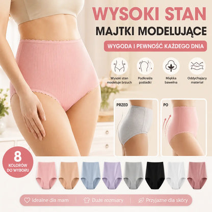 【 8 szt】Koszt jednego zestawu 119 zł🌸Ostatni dzień 50% zniżki - Wodoodporne, antybakteryjne majtki z wysokim stanem