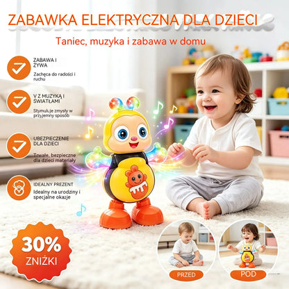 🥳Zabawki w kształcie zwierzątek ze światłami, które śpiewają i tańczą.
