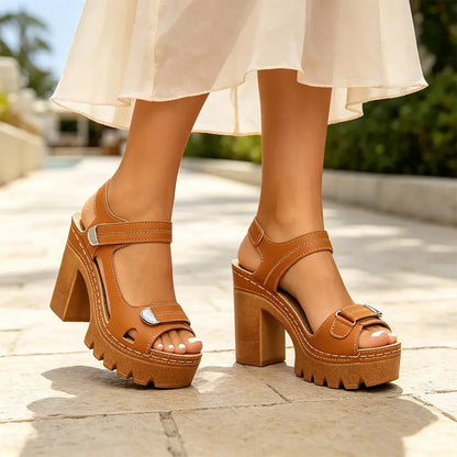 【Velikosti 35-43】🔥 Sandály na platformě – Vyšší, stabilnější, stylovější
