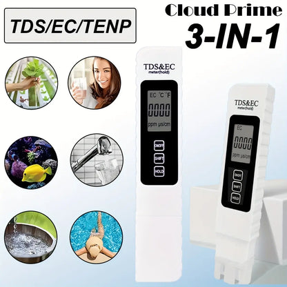 🔥Analizador digital de calidad del agua con medidor TDS