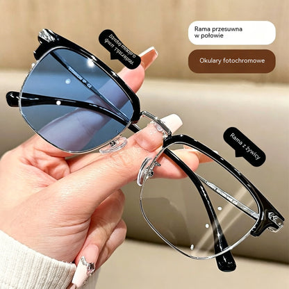 【Kup 1, otrzymaj 1 gratis】Inteligentne okulary z automatycznym zoomem chroniącym przed niebieskim światłem
