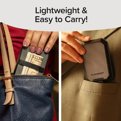 🔥👛Cartera/tarjetero magnético premium para hombre ✅ Dureza súper alta ✅ Compacto y portátil✅ Bloqueo automático, antirrobo