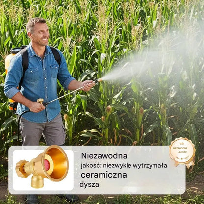 💦🔥【2 sztuka, 109 zl】Specjalna oferta ograniczona czasowo🔥Mosiężna dysza opryskiwacza rolniczego z regulowaną dyszą 🌾