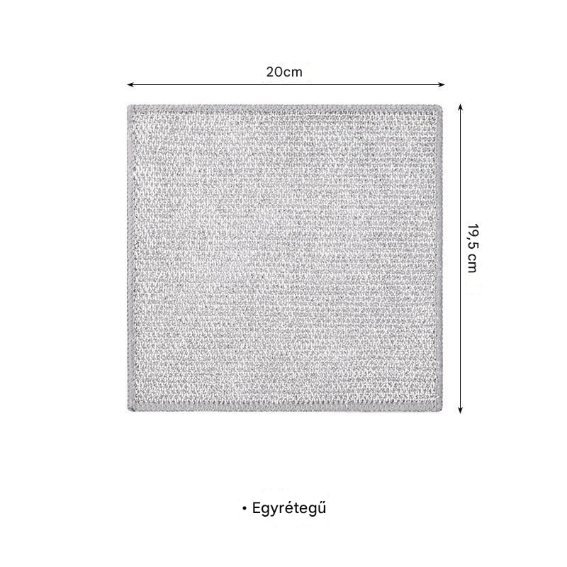 50 τεμάχια/5 σετ - 28€💧【Προωθητική προσφορά συσκευασίας 100 τεμαχίων】😘💪Βαρέως τύπου πανί κουζίνας από ατσάλινο σύρμα