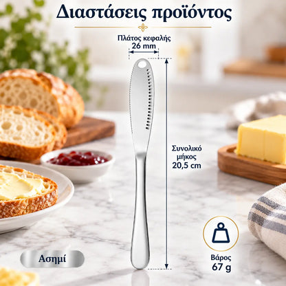 2 τεμάχιο 24 ευρώ🧈  Πολυλειτουργικό μαχαίρι βουτύρου από ανοξείδωτο ατσάλι