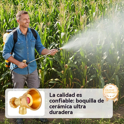 💦【Compra 1 y obtén 1 gratis】Boquilla de Riego Ajustable de Latón para Pulverizador Agrícola 🌾
