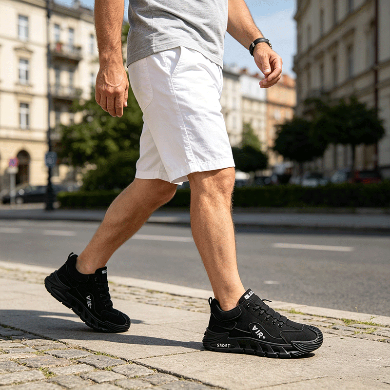 【39-44】Νέα κομψά ανδρικά casual παπούτσια, διαπνέοντα και άνετα, με ύφασμα ανθεκτικό στο νερό